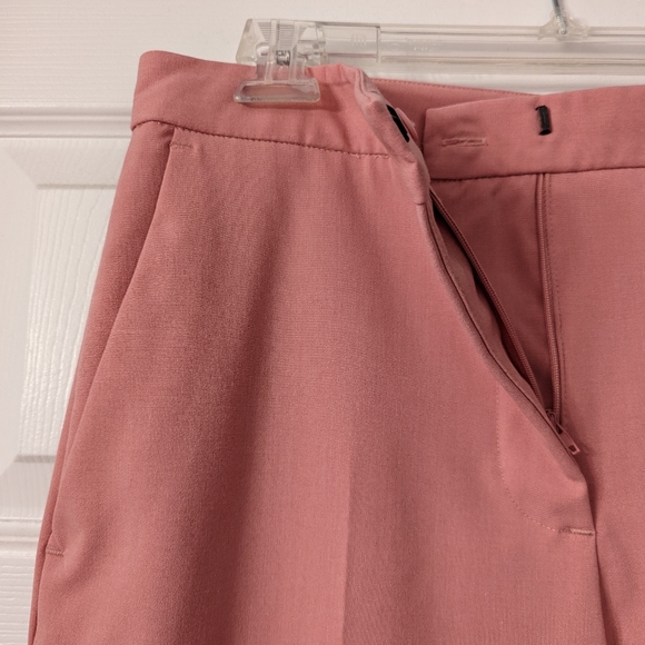 Cropped salmon zara dress pants - Picture 2 of 3
